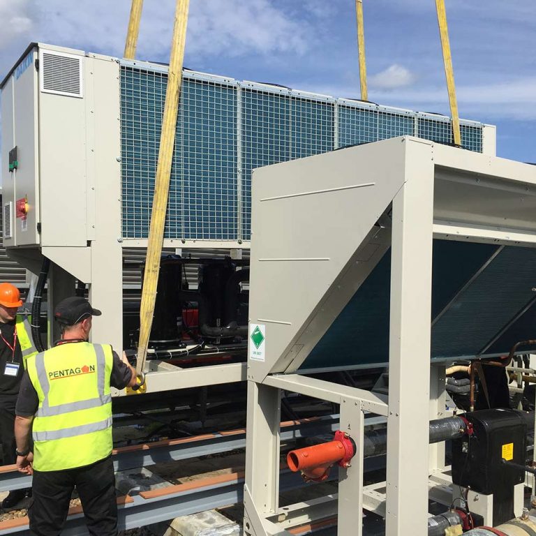 Chiller Installs All In A Weekends Work Pentagon RAC